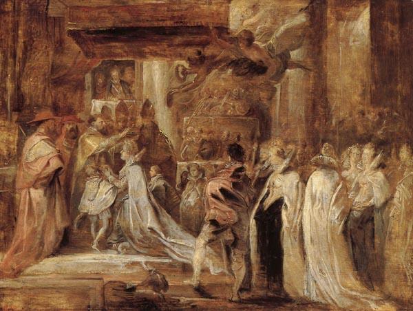 Peter Paul Rubens The Coronation of Marie de' Medici Germany oil painting art